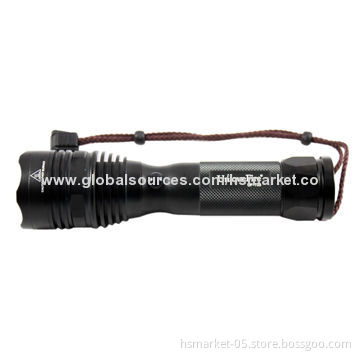 CREE XM-L U2 LED, 600-1200 Lumens, 18650 Rechargeable Battery LED FlashlightsNew